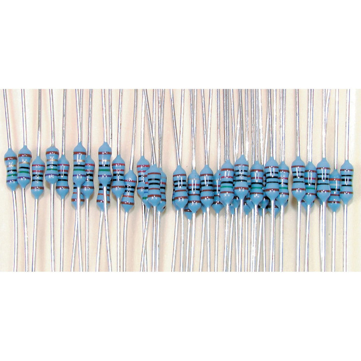 1/2W 1% Mini Size Metal Film Resistor Pack - 300 Pieces