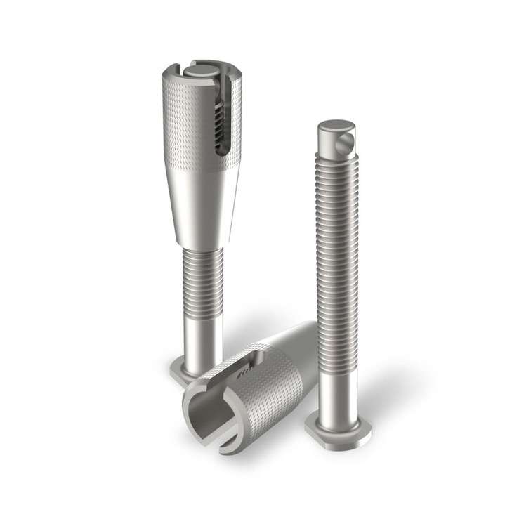 TRED 115mm Mounting Pins with Nuts 