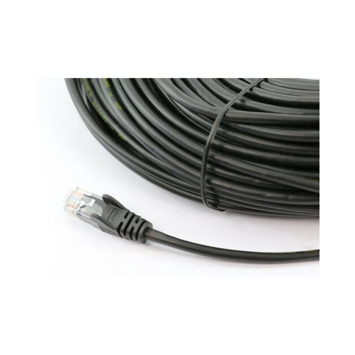 8Ware CAT6A Cable 20m - Black Color RJ45 Ethernet Network LAN UTP Patch Cord