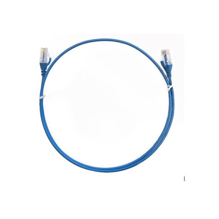 8ware CAT6 Thin Cable 1.5m / 150cm - Blue Color Premium RJ45 Ethernet Network