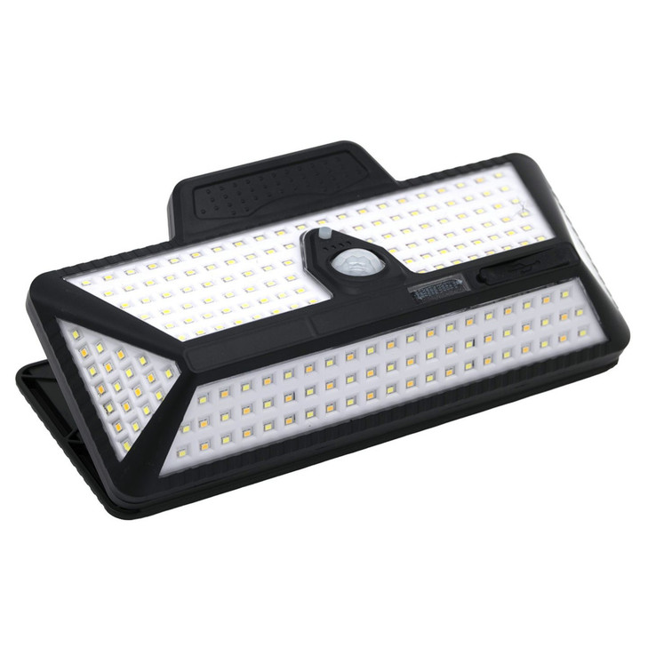 700LM Solar Powered Work Light with Clamp