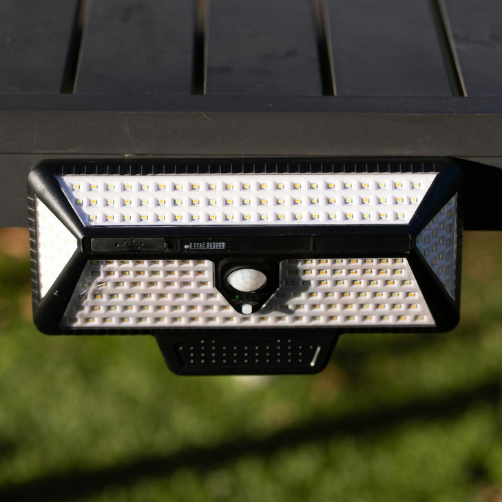 700LM Solar Powered Work Light with Clamp