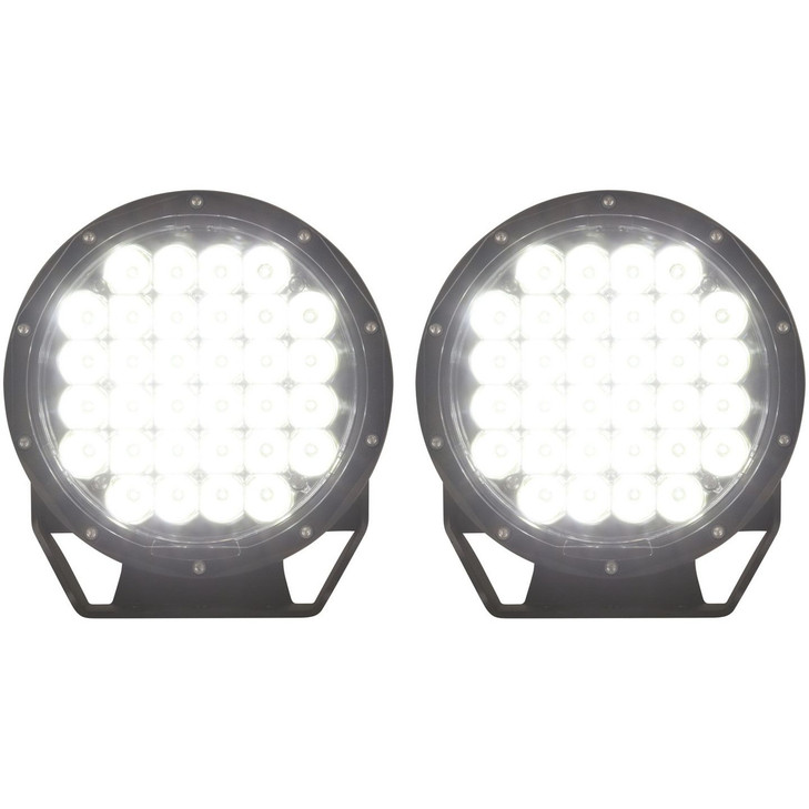 6000 Lumen 7 Inch Solid LED Driving Light, Sold as Pair