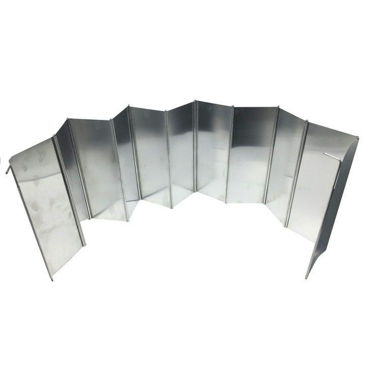 Aluminium Windshield For Camping Stove 1100MM X 250MM