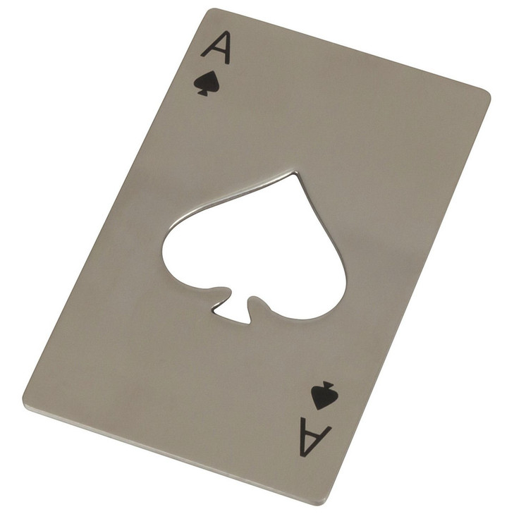 Ace Of Spades Bottle Opener - 316 Stainless