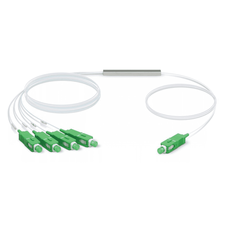 Ubiquiti UFiber Gigabit Passive Optical Network Splitter 1:4, For Use With UFiber OLT Solutions, Terminated With SC/APC Connector,  Incl 2Yr Warr