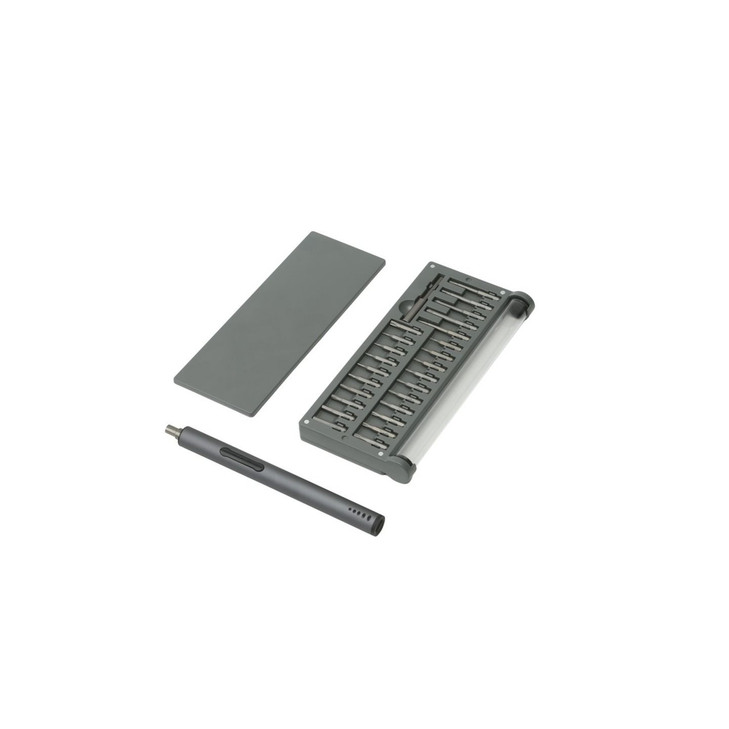 Rechargeable Lithium-Ion Screwdriver with Bits and Case
