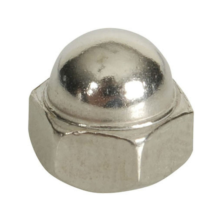 316 Two Piece Dome - Stainless Steel  - M5 - Pack of 4