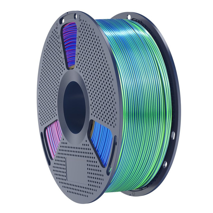 SUNLU Silk PLA+ Tri-Color Blue Green Purple 1.75mm 1kg roll