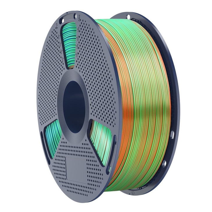 SUNLU Silk PLA+ Tri-Color Orange Blue Green 1.75mm 1kg roll