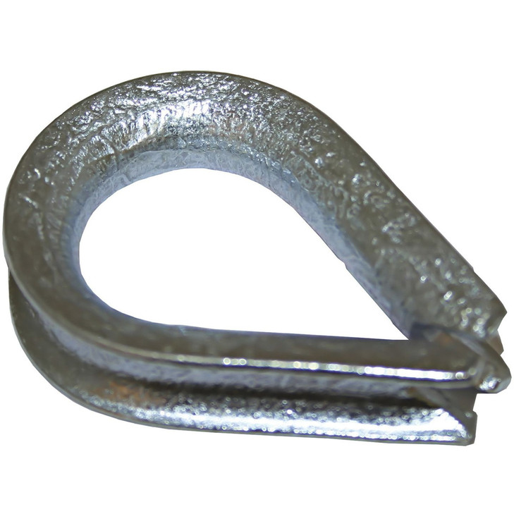 Thimbles - Mild Steel Hot Dip Galvanised 6mm