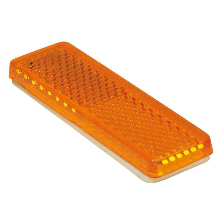 Trailer/ Other Vehicle Reflectors - Amber - 85 x 22mm