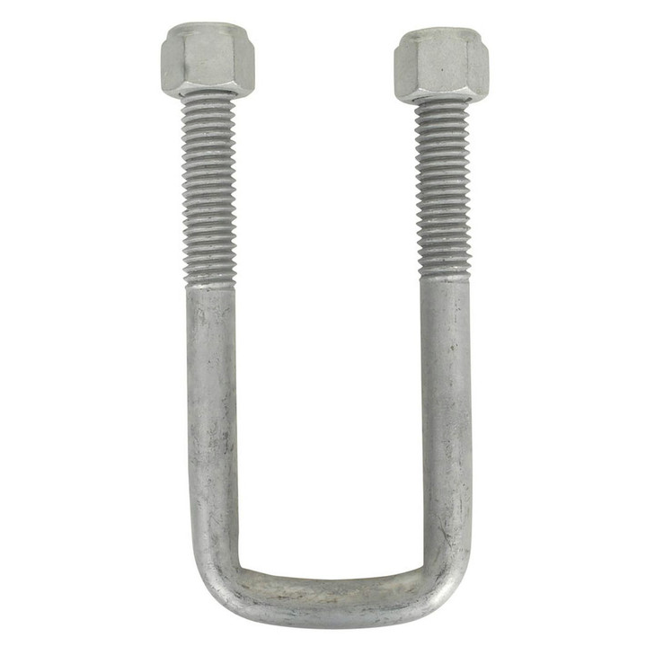 Galvanised Square U-Bolt 75x75mm