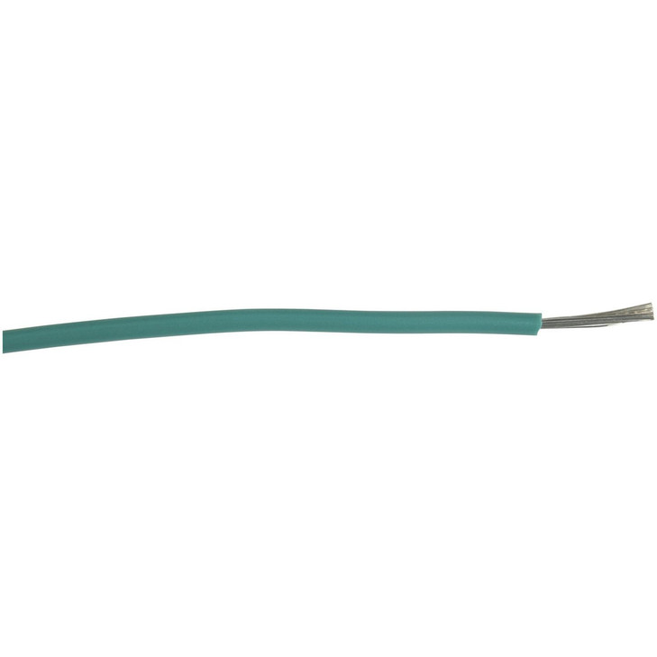 7.5A Heavy Duty Hook-up wire - Green - Sold as 100m roll