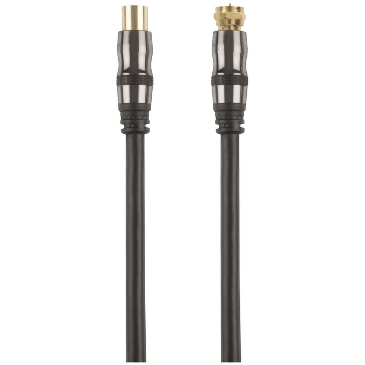 Concord 3m Flexible TV to F Coax Cable