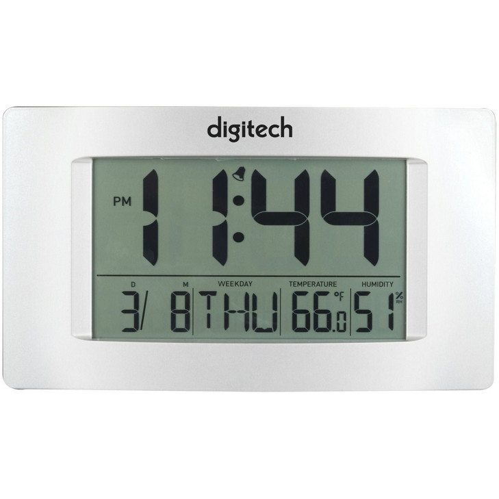 Multi-Function LCD Wall Clock