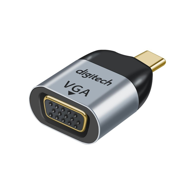 USB Type C Plug to VGA Socket