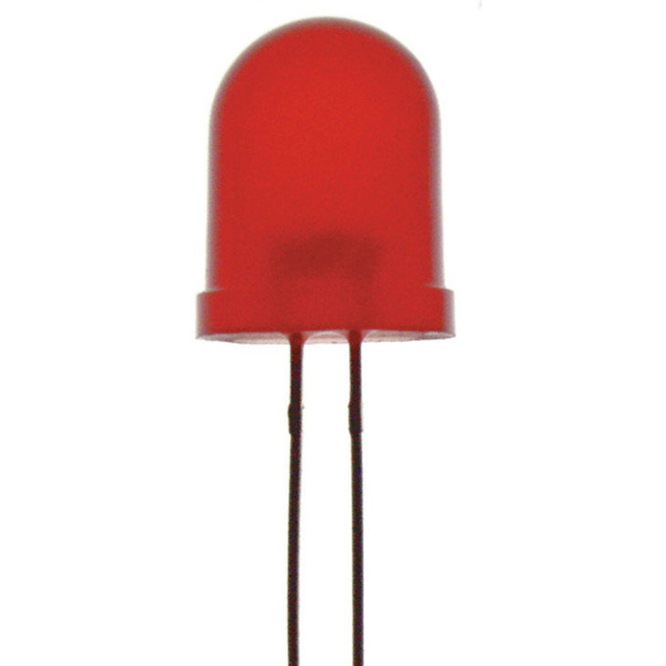 Red 5mm LED Flashing 50mcd Round Diffused
