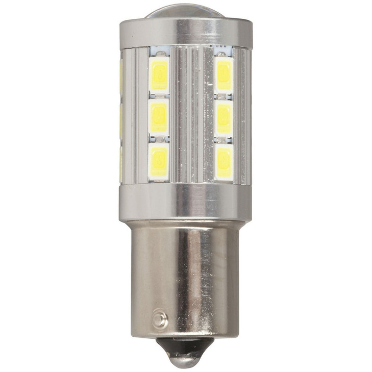 BA15D LED Interior/Navigation Light Globe, 21x5730 12V CW