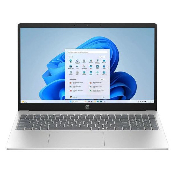 HP 15F 15.6' FHD Touch Intel U5-225U 8GB DDR5 512GB Windows 11 Home Iris Xe GPU WiFi6 USB-C HDMI 1YR RTB WTY 1.6kg