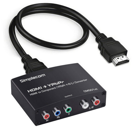 HDMI TO COMPONENT VIDEO AND AUDIO (L/R) CONVERTER