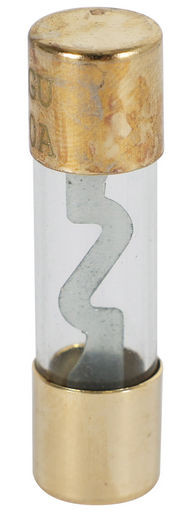 AGU 5AG GLASS FUSES 38x10mmØ - 40A SINGLE FUSE