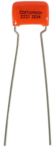 716 SERIES POLYPROPYLENE ORANGE DROP CAPACITOR - .0022µF 600V