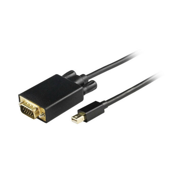 MINI-DISPLAYPORT TO VGA LEAD - 2.0M BLACK