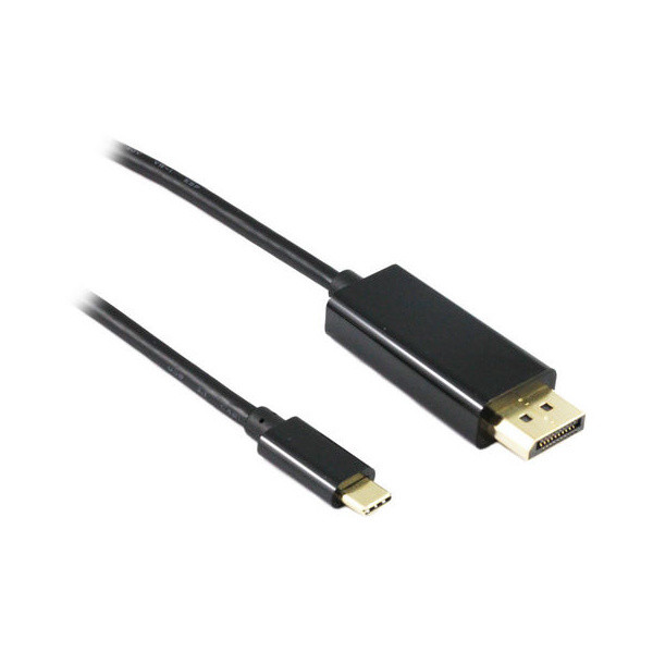USB-C TO DISPLAYPORT 4K CABLE - 2M BLACK