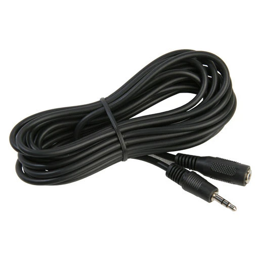 3.5MM STEREO HEADPHONE EXTENSION LEAD - 3.0M BLACK