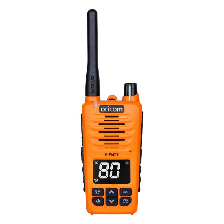 UHF2600-1 Floating 2 Watt IP67 UHF CB Radio Orange