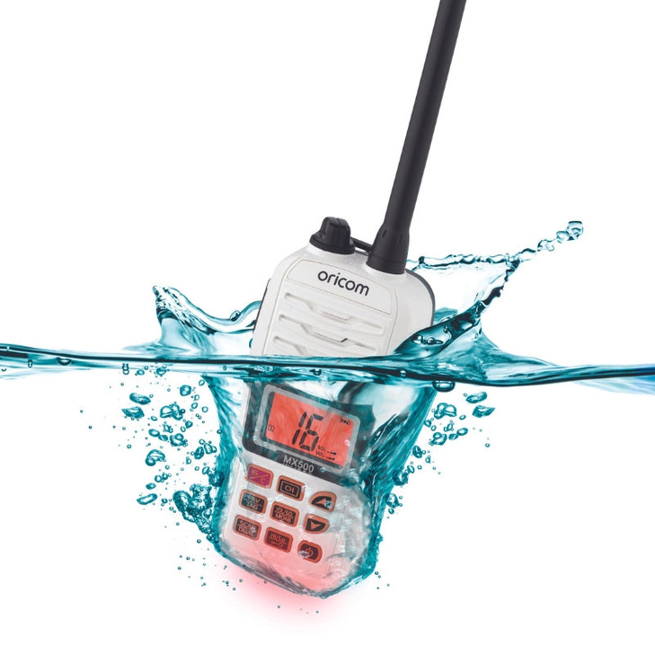 MX500 5 Watt VHF Marine Radio (White)