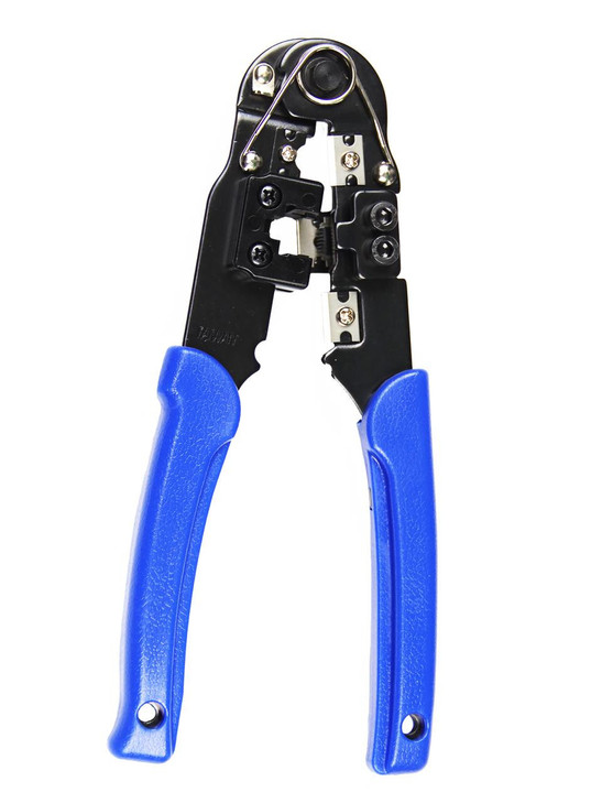 Datatek RJ45 8P8C Pass Through Crimping, Stripping & Cutter Tool