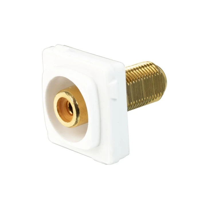 Digitek HPM Style RCA F to RCA F INSERT - White