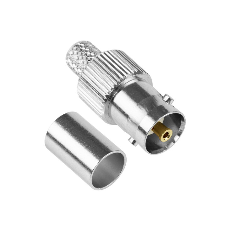 Digitek BNC RG6 Female Crimp Connector