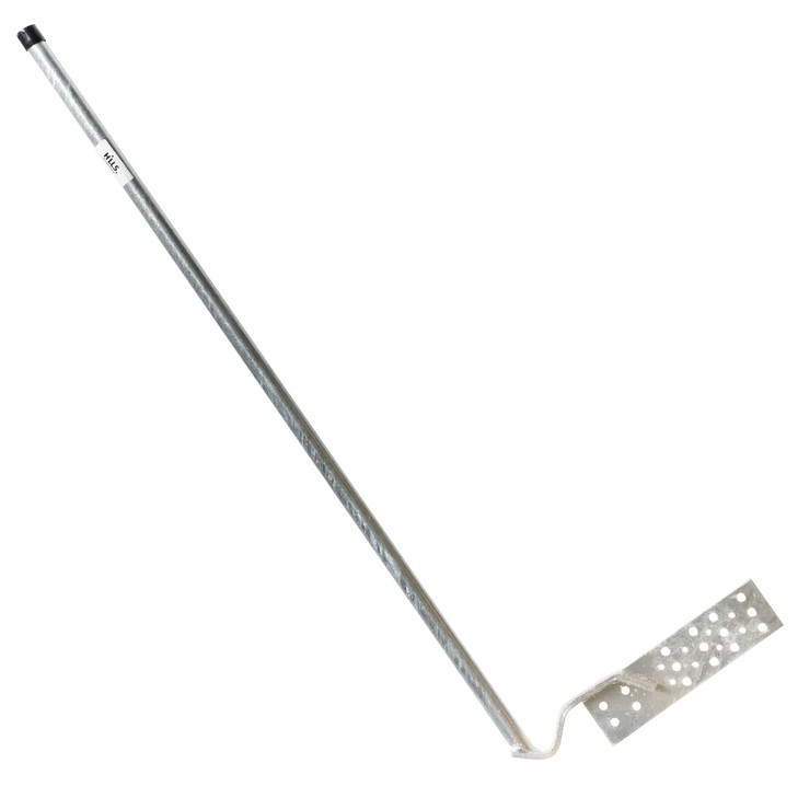 Hills Antenna FTA Gutter Mount Galvanised 1.15m Single Piece