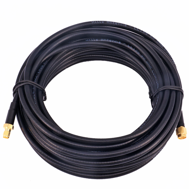 Hills Antenna SMA Female to SMA Male Patch Lead in LL195 - 10M