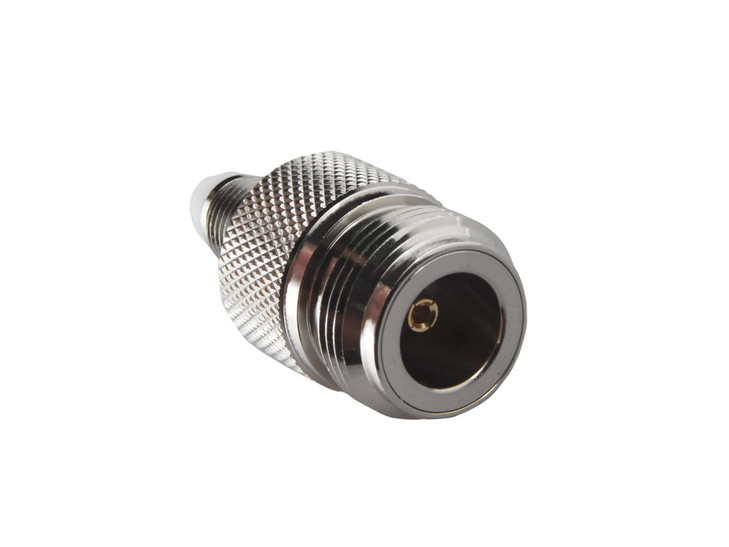 Hills Antenna N Female to FME Female Adaptor - Nickel Plated Body