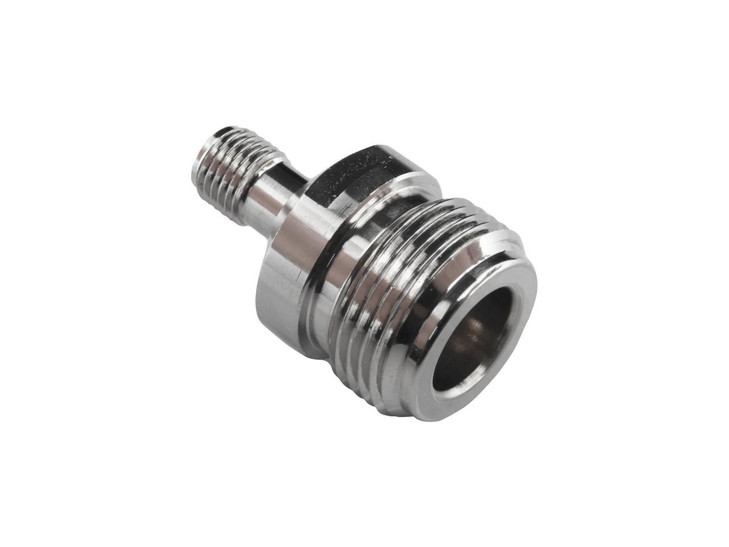 Hills Antenna N Female to SMA Female Adaptor - Nickel Plated Body
