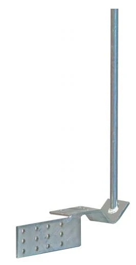 Hills Antenna FTA Gutter Mount Galvanised 1.8m Single Piece