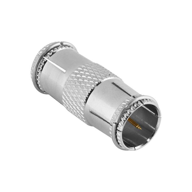 Hills Antenna BC71622 F-Type Male to Male Push-On Adaptor - 5 Pack