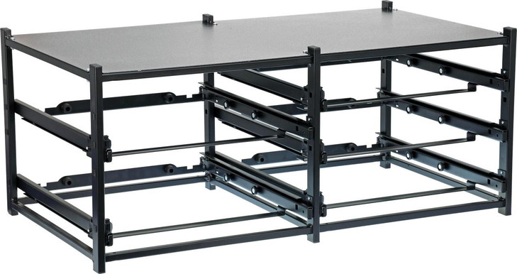 Dual Frame assembled for 2 Large  + 3 Small  Cases