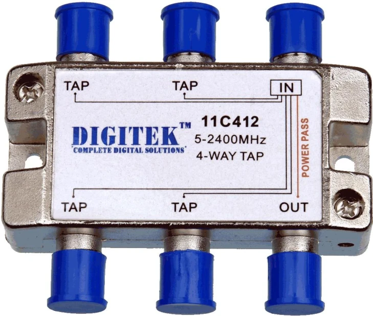 Digitek 4 Drop 12dB 5-2400MHz Coupler