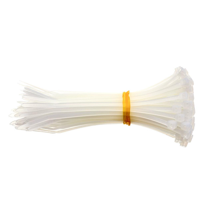 Cable Ties 200mm x 4.8mm - Clear