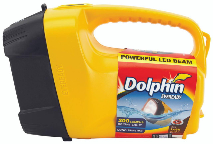 Eveready DOLLN6V Dolphin MK7 Lantern Torch 200 Lumens 6V Battery