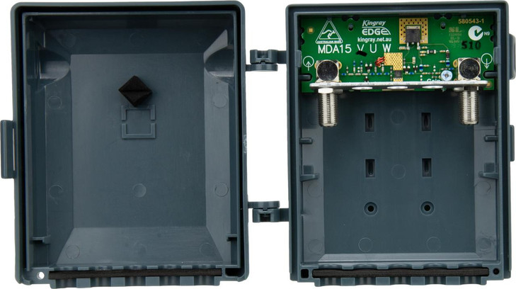 Kingray MDA15V 15dB VHF Masthead Amplifier, Low noise with LTE filter