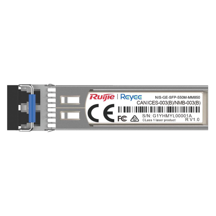 Gigabit Multi-Mode SFP Module (850nm, Duplex LC, 550m)