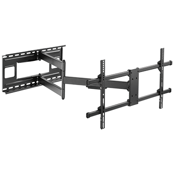 43-80" 50kg Tilt and Swivel Extendable Arm TV Bracket