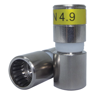 RG6 'F' Push-on Compression Connector (100 Pack)