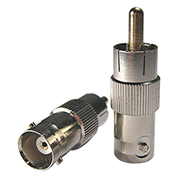 RCA Male to BNC Female Adaptor (10 Pack)